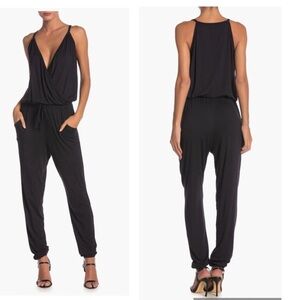 Go Couture Sleeveless Jumpsuit Black Size M NWOT New